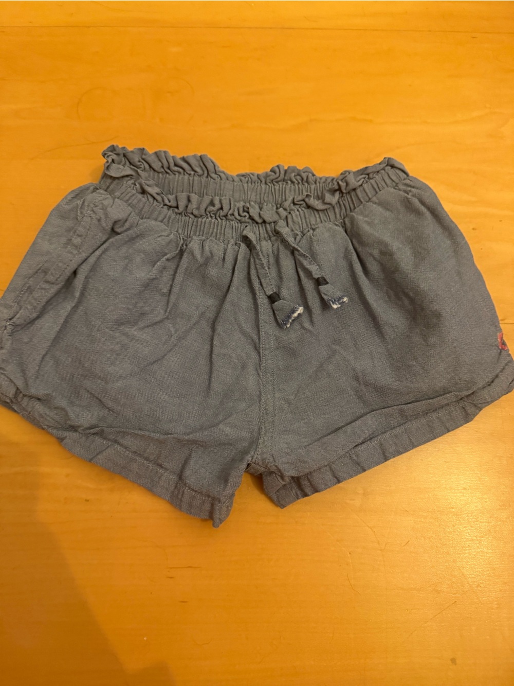 Pink Chicken Chambray Shorts